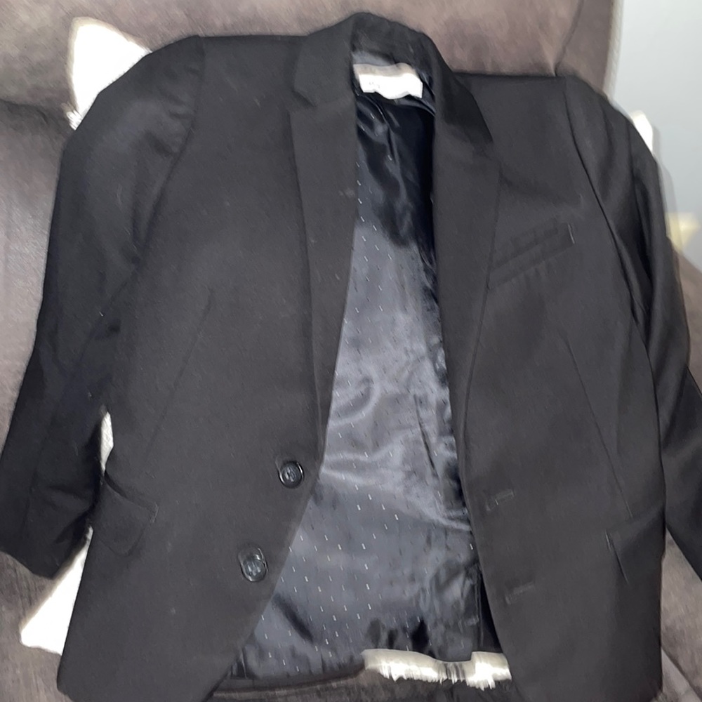 H&M boys black suit